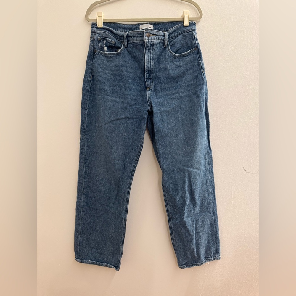 LOFT 90’s Straight Jeans